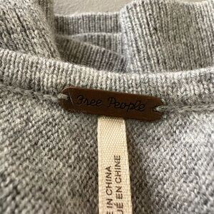 Free People Gray Sweater